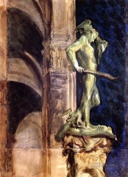 John Singer Sargent Painting - Perseus by Night John Singer Sargent